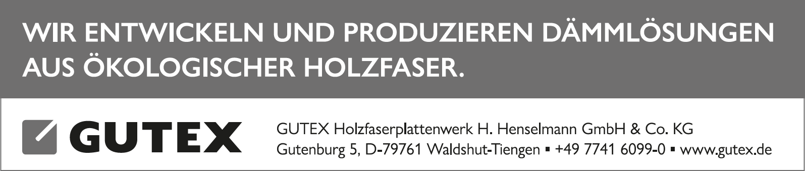 GUTEX Holzfaserplattenwerk 