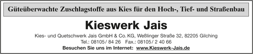 Kies- und Quetschwerk Jais GmbH & Co. KG