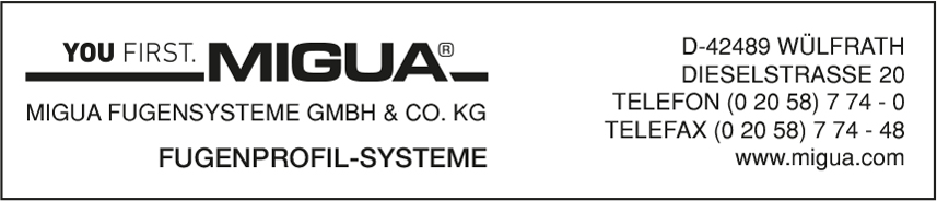 MIGUA FUGENSYSTEME GmbH & Co.KG
