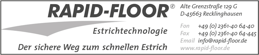 RAPID-FLOOR Estrichtechnologie GmbH