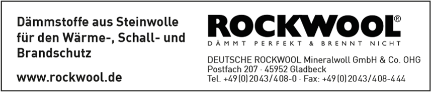 Deutsche Rockwool Mineralwoll GmbH & Co. OHG