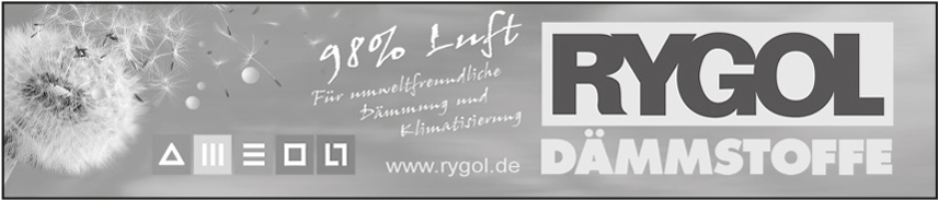 RYGOL DÄMMSTOFFE Werner Rygol GmbH & Co. KG